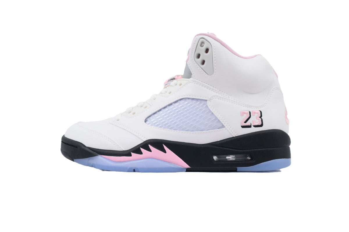 Air Jordan 5 Retro 'Medium Soft Pink' sneaker product image 1 | Foot Spikes