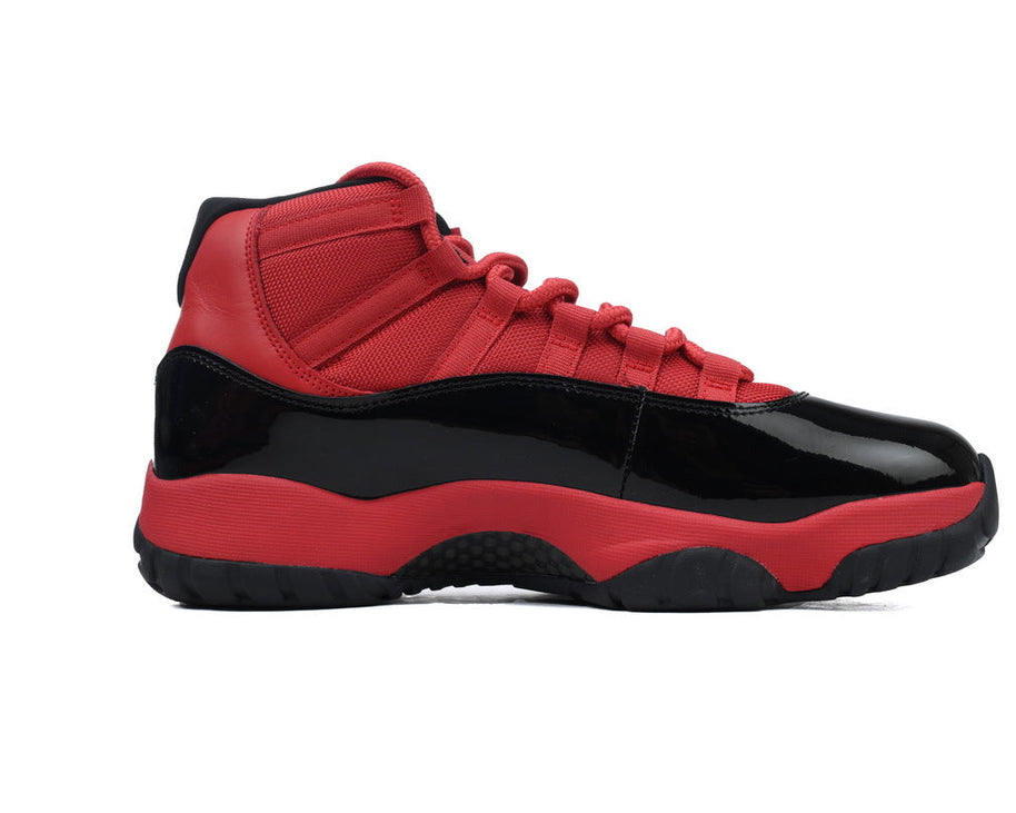 Air Jordan 11 Retro "Black Red” sneaker product image 4 | Foot Spikes