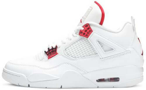 Air Jordan 4 Retro Metallic Red sneaker product image 2 | Foot Spikes