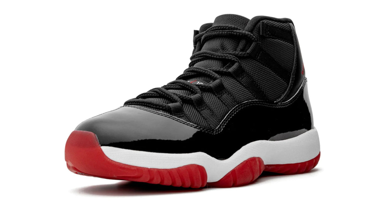 Air Jordan 11 Retro "Bred 2019" sneaker product image 3 | Foot Spikes