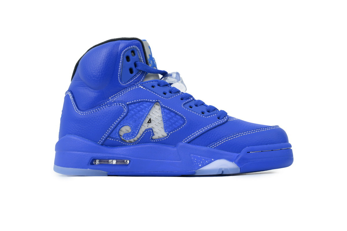 Air Jordan 5 Retro Blue Union sneaker product image 4 | Foot Spikes