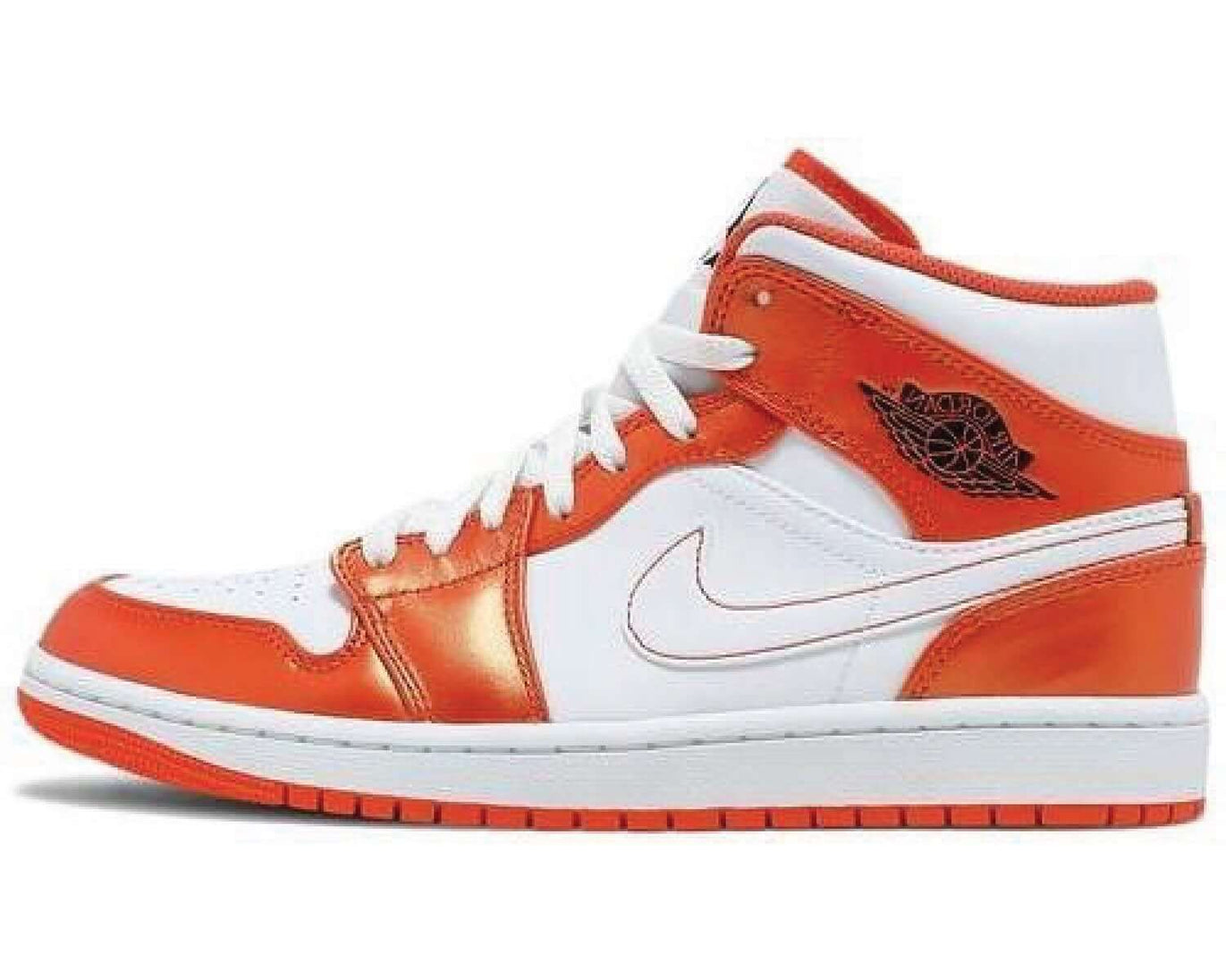 Air Jordan 1 Mid SE GS Electro Orange sneaker product image 1 | Foot Spikes
