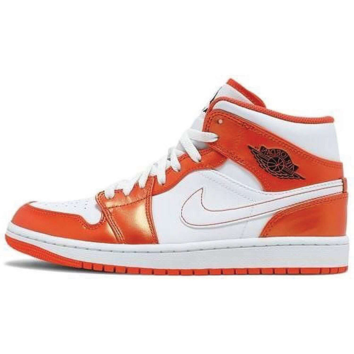 Air Jordan 1 Mid SE GS Electro Orange sneaker product image 1 | Foot Spikes