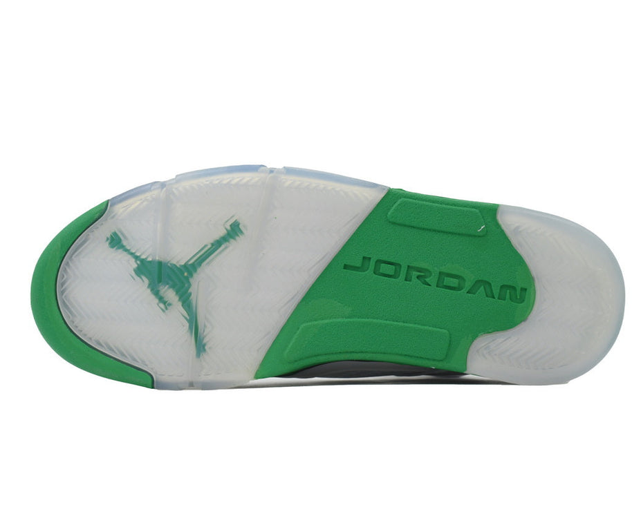 Wmns Air Jordan 5 Retro 'Lucky Green' sneaker product image 2 | Foot Spikes