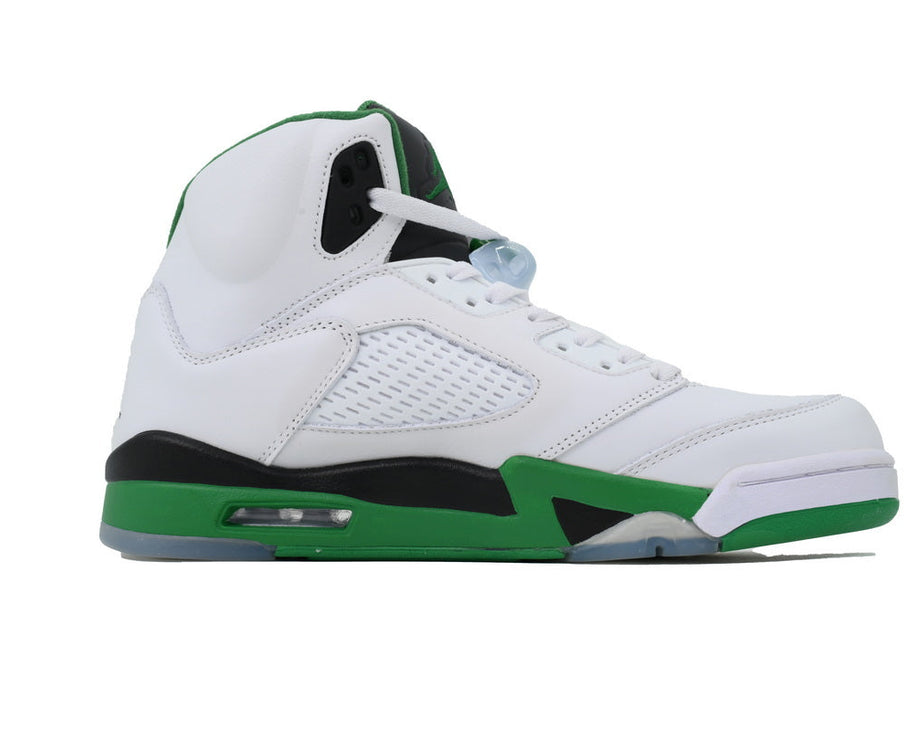 Wmns Air Jordan 5 Retro 'Lucky Green' sneaker product image 4 | Foot Spikes