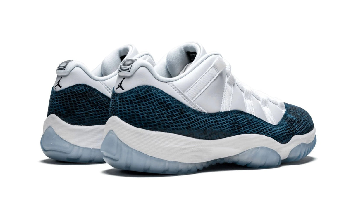 Air Jordan 11 Retro Low LE "Blue Snakeskin" sneaker product image 4 | Foot Spikes