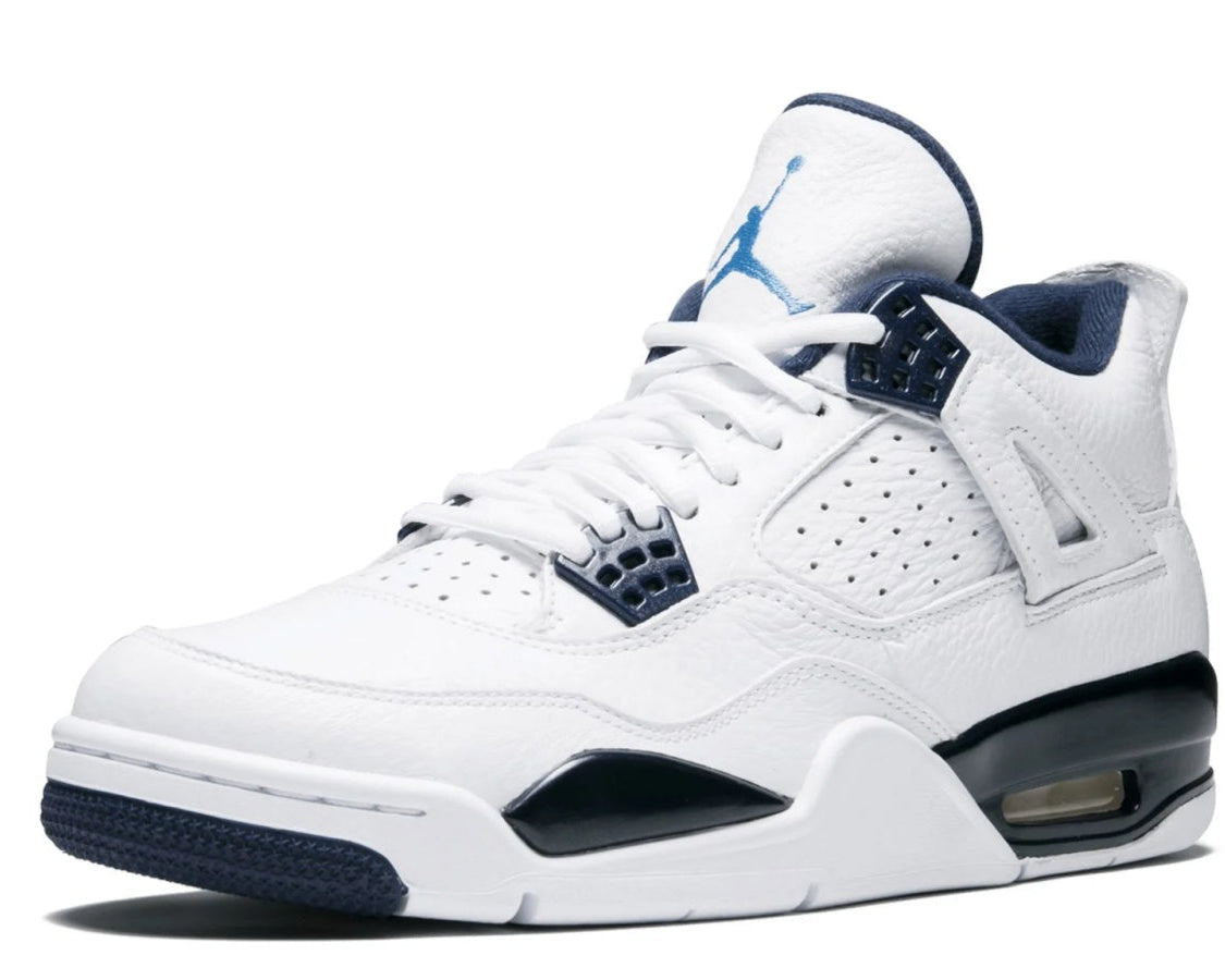 Air Jordan 4 Retro LS "Legend Blue" sneaker product image 3 | Foot Spikes