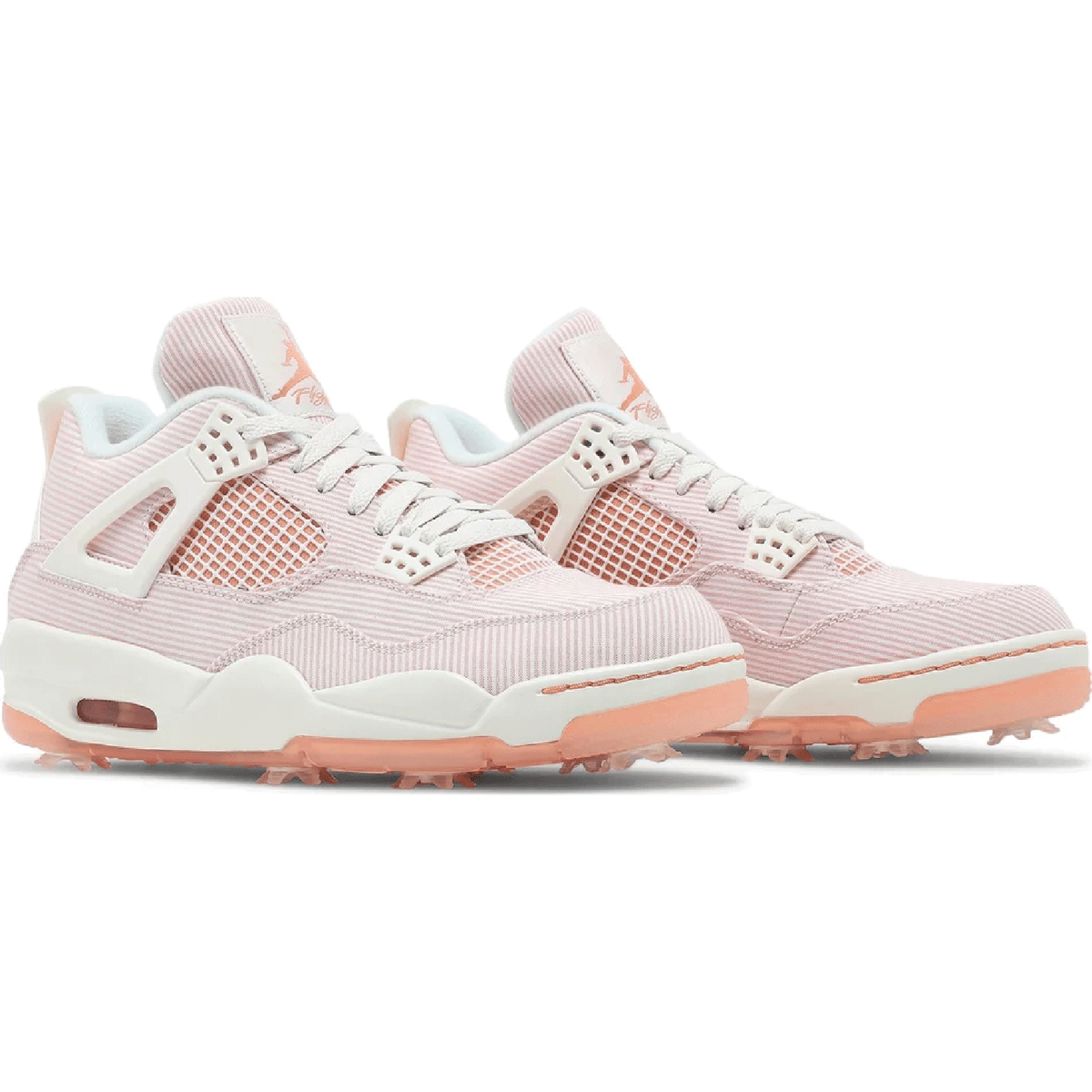 Air Jordan 4 Golf NRG 'Seersucker' sneaker product image 3 | Foot Spikes