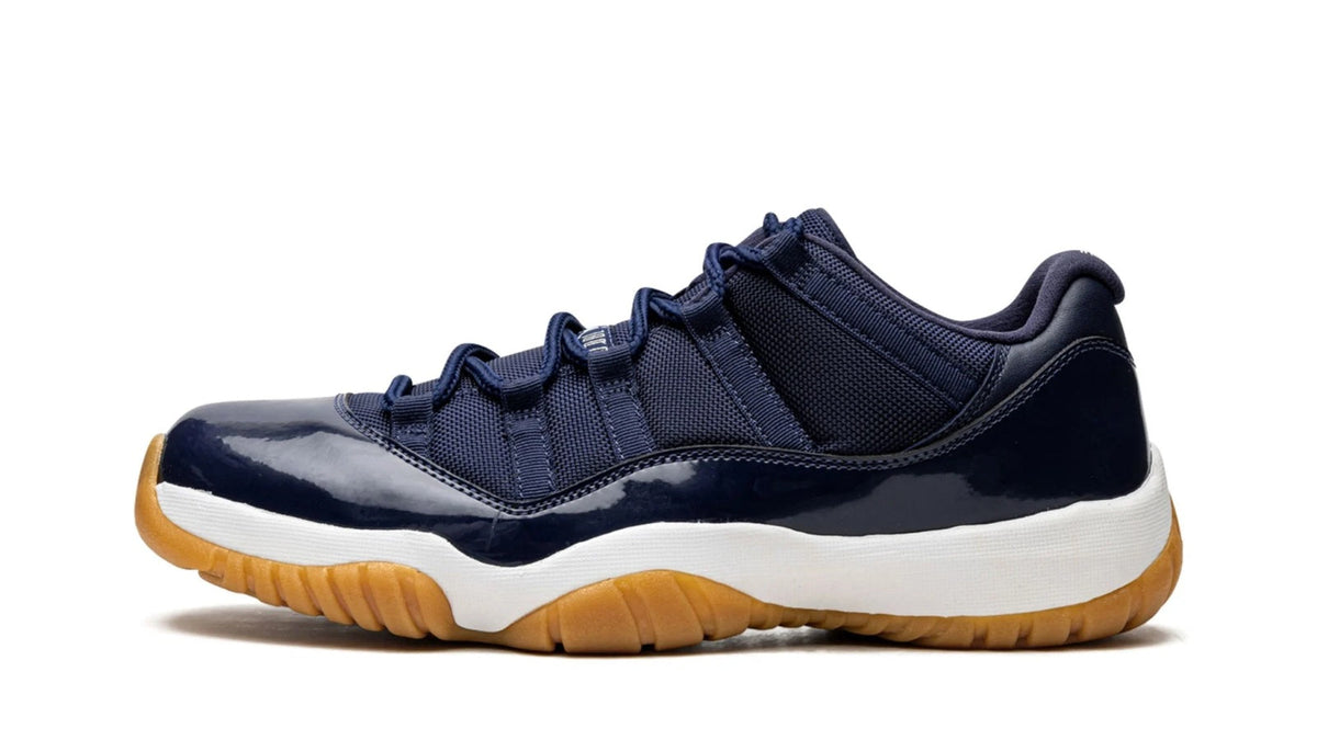 Air Jordan 11 Retro Low "Navy/Gum" sneaker product image 1 | Foot Spikes