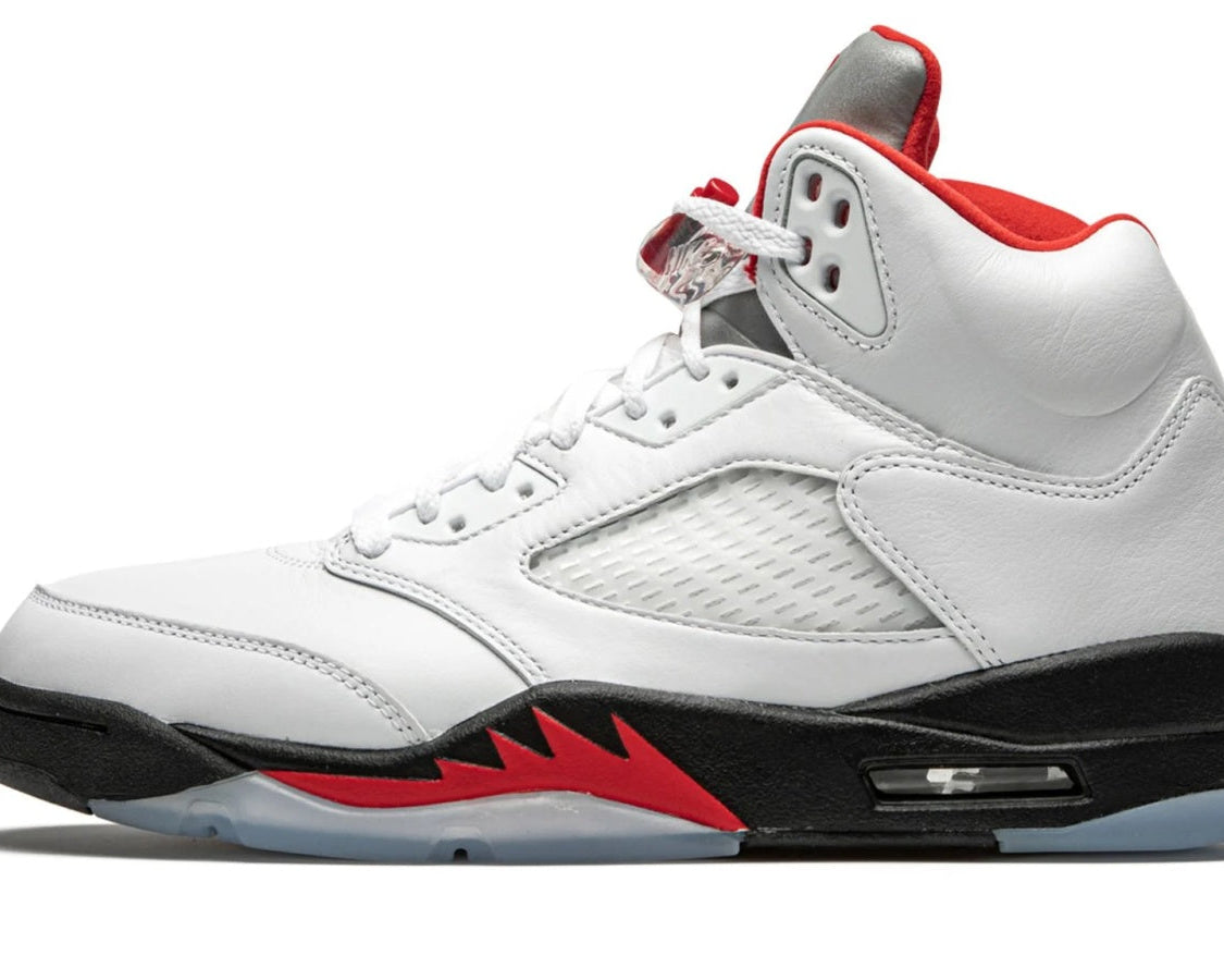 Air Jordan 5 Retro "Fire Red Silver Tongue 2020" sneaker product image 1 | Foot Spikes