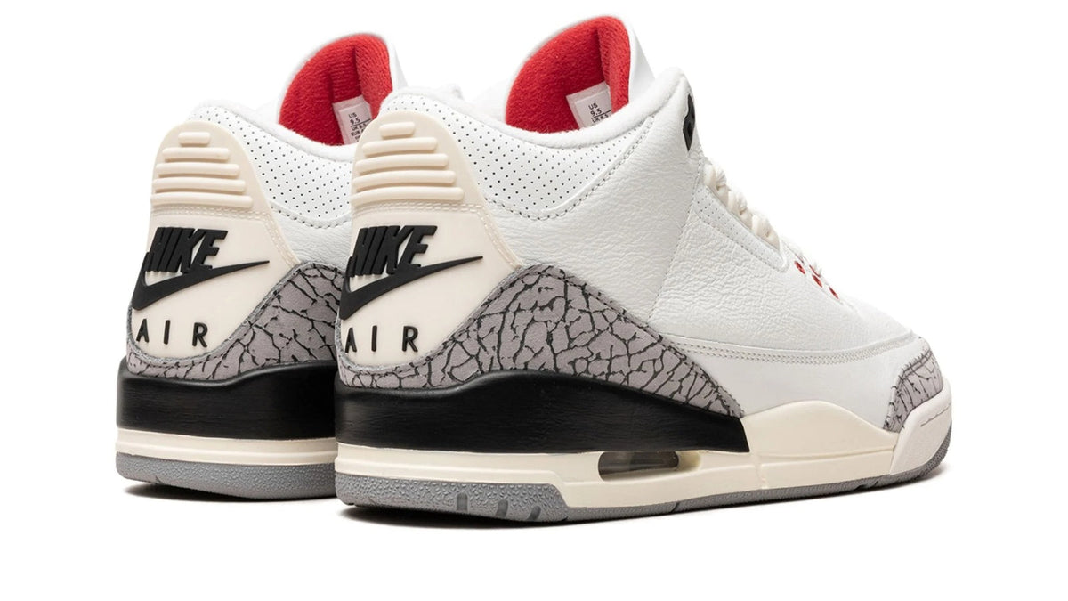Air Jordan 3 "White Cement Reimagined 2023" sneaker product image 4 | Foot Spikes