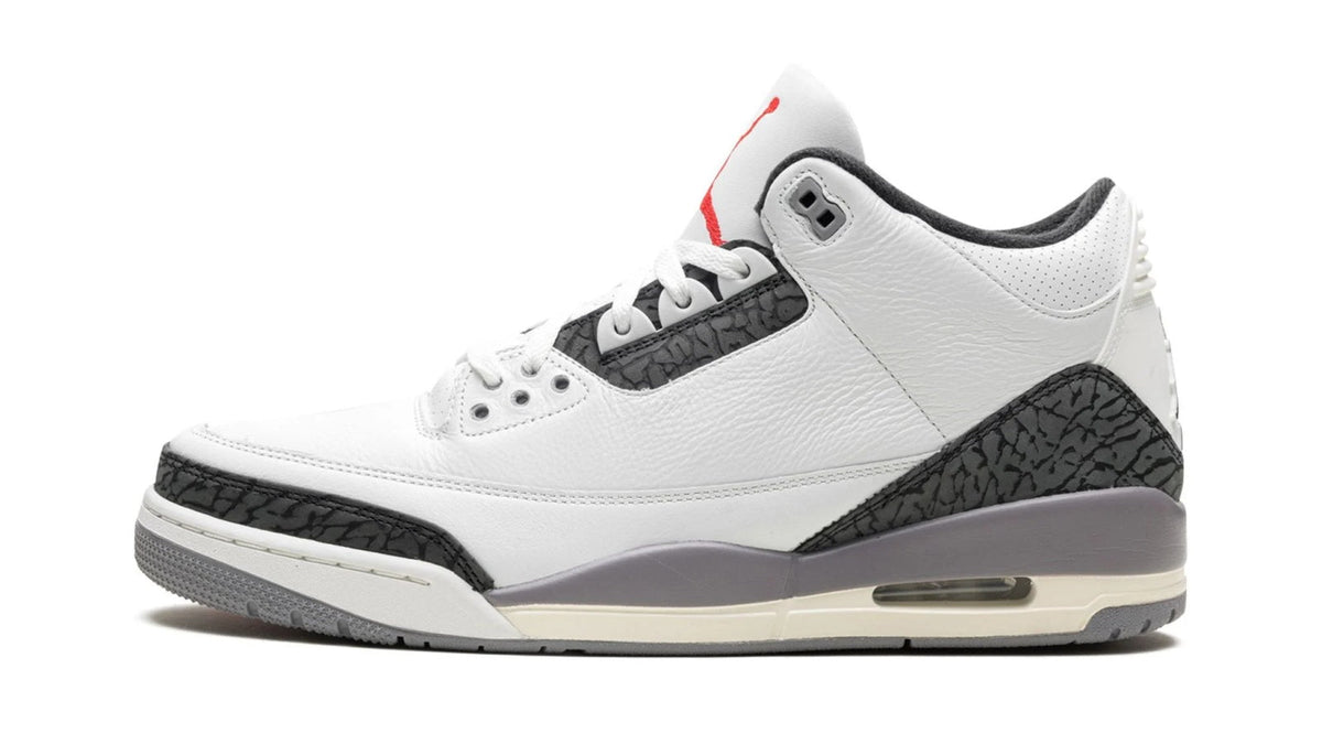 Air Jordan 3 "Cement Grey" sneaker product image 1 | Foot Spikes