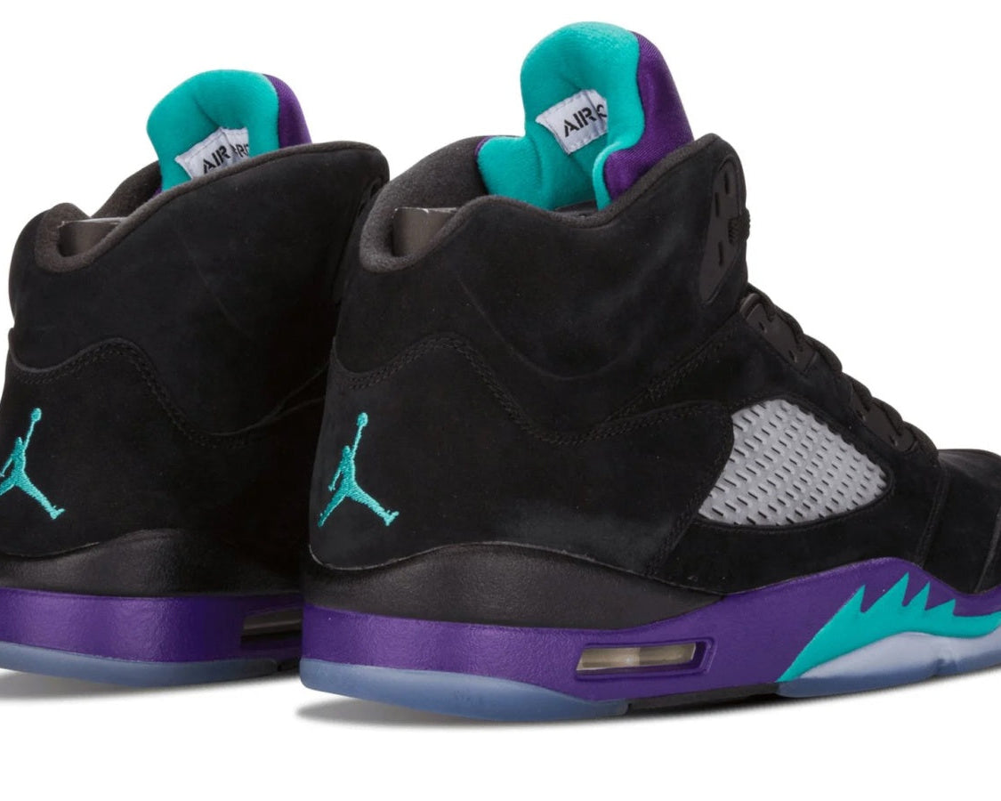 Air Jordan 5 Retro "Black Grape" sneaker product image 3 | Foot Spikes