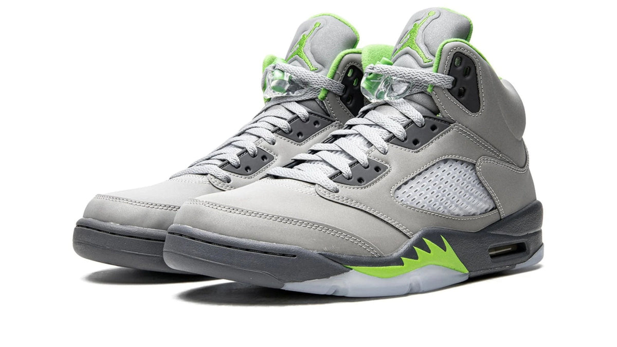 Air Jordan 5 Retro "Green Bean 2022" sneaker product image 2 | Foot Spikes