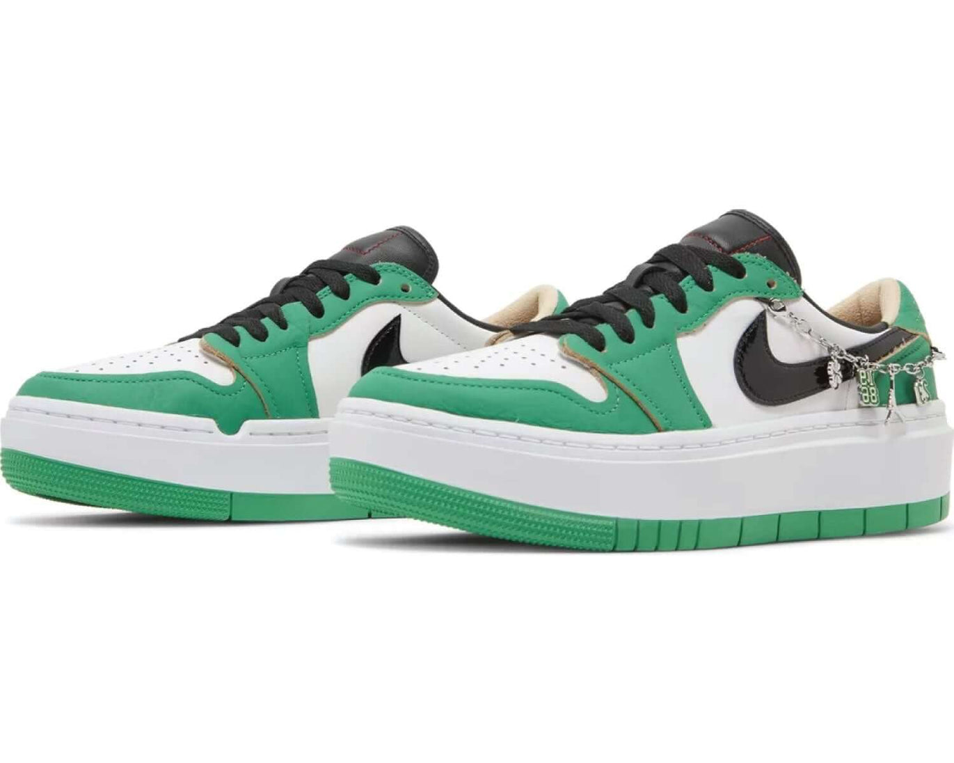 Wmns Air Jordan 1 Elevate Low SE 'Lucky Green' sneaker product image 3 | Foot Spikes