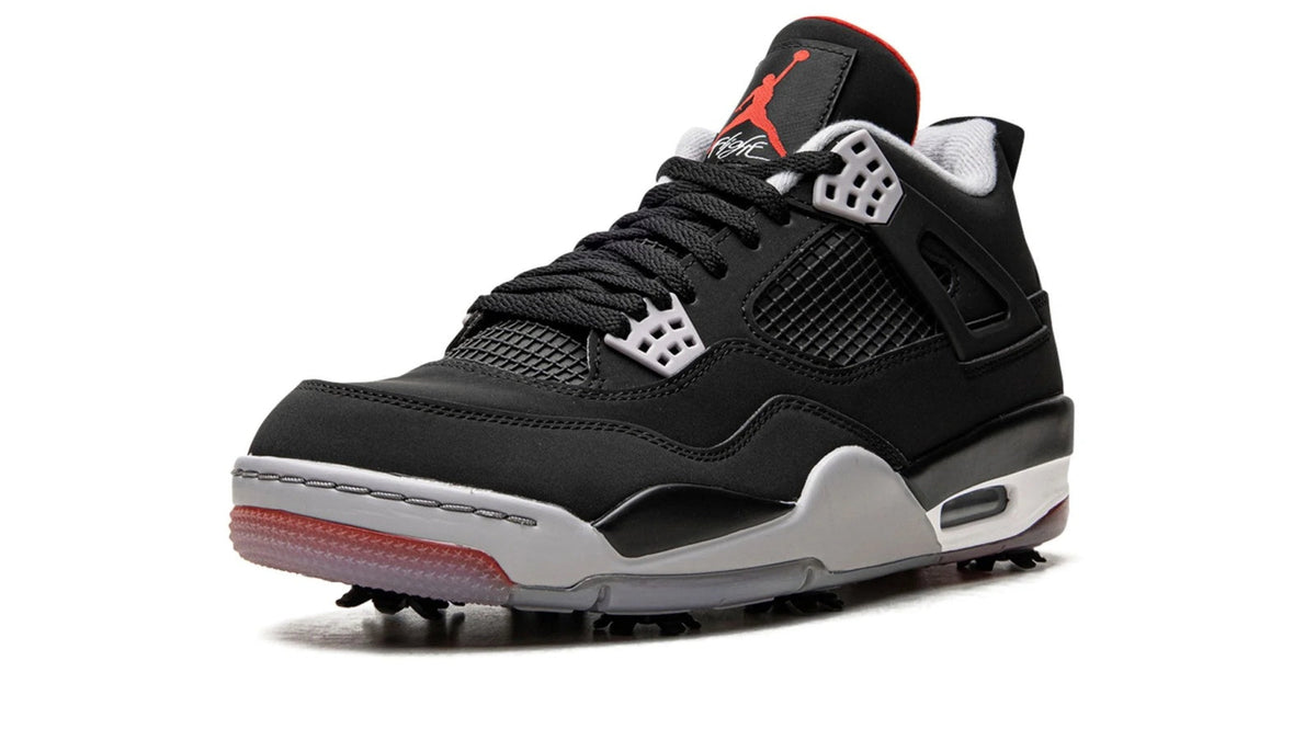Air Jordan 4 Golf "Bred" sneaker product image 3 | Foot Spikes