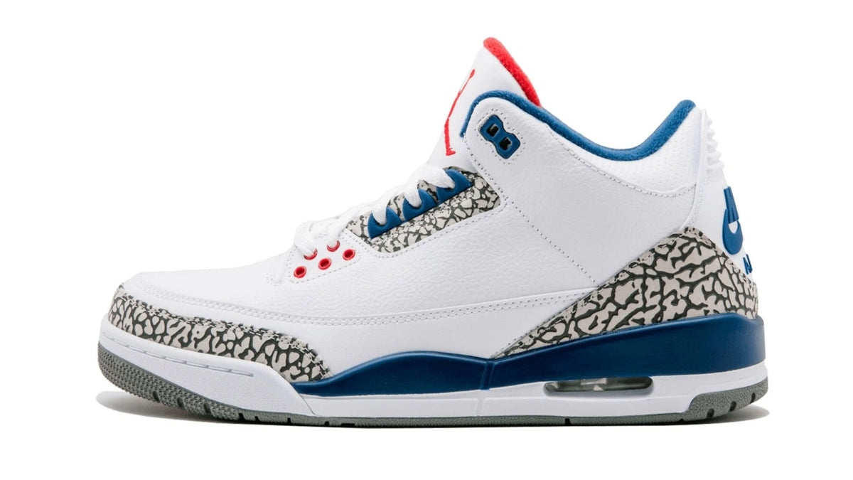 Air Jordan 3 Retro OG "True Blue" sneaker product image 1 | Foot Spikes