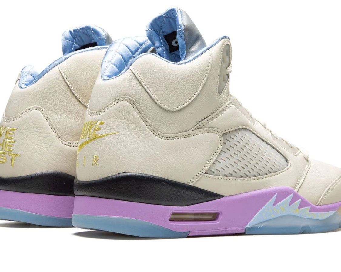 Air Jordan 5 Retro "We The Best - Sail" sneaker product image 4 | Foot Spikes