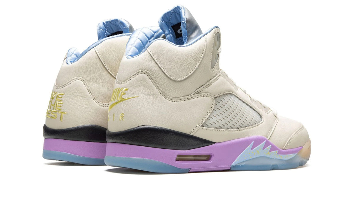 Air Jordan 5 Retro "We The Best - Sail" sneaker product image 4 | Foot Spikes