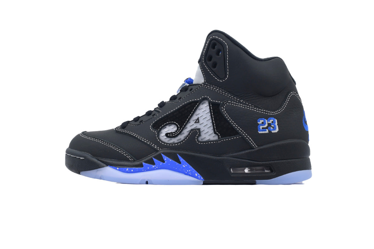Awake NY x Air Jordan 5 Retro 'Boro - Racer Blue' sneaker product image 1 | Foot Spikes