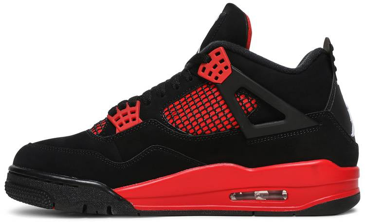 Air Jordan 4 Retro Red Thunder sneaker product image 1 | Foot Spikes