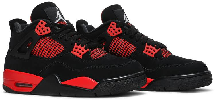 Air Jordan 4 Retro Red Thunder sneaker product image 5 | Foot Spikes