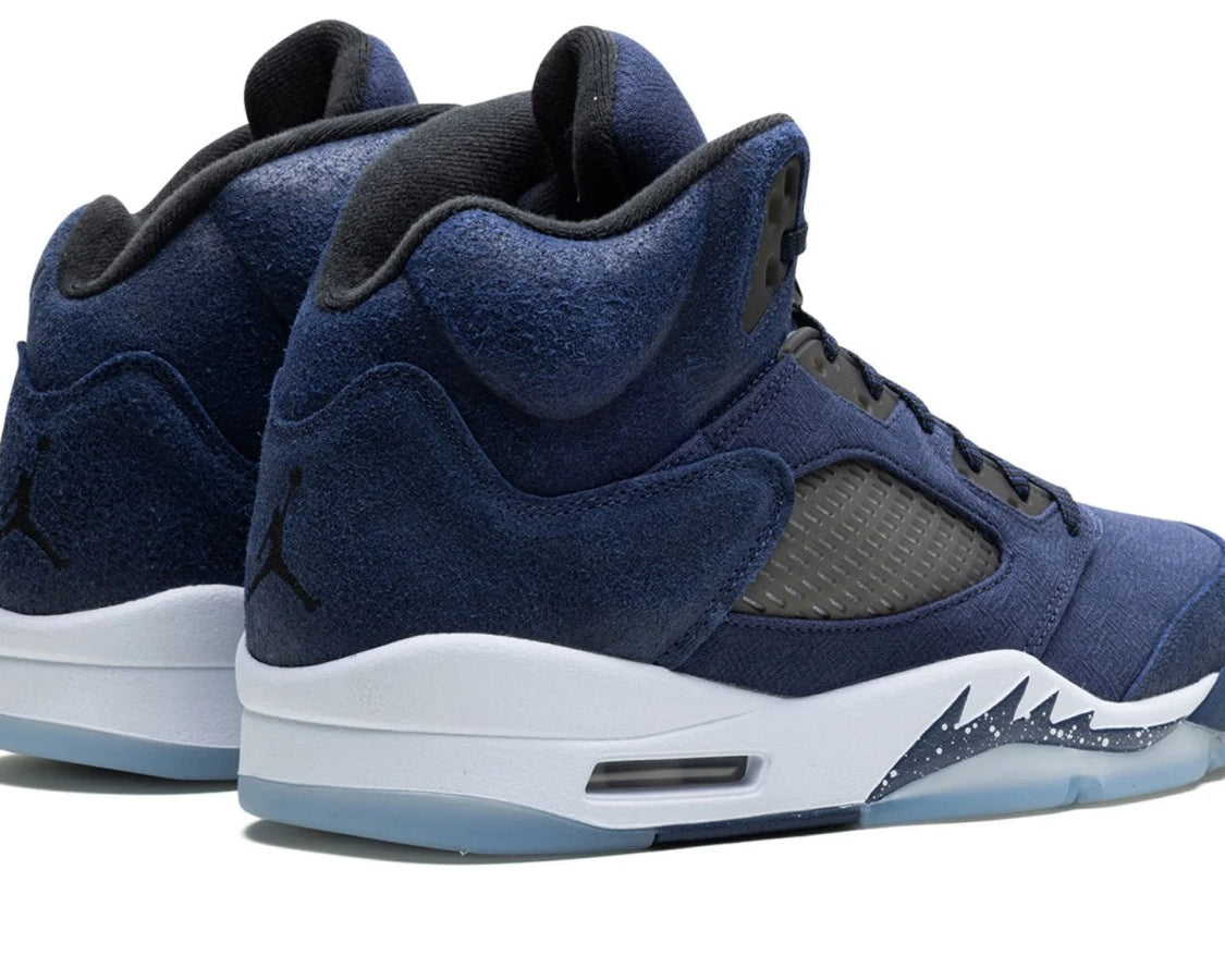 Air Jordan 5 "Midnight Navy" sneaker product image 4 | Foot Spikes