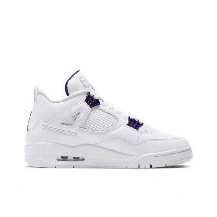 Air Jordan 4 Retro Metallic Purple sneaker product image 2 | Foot Spikes