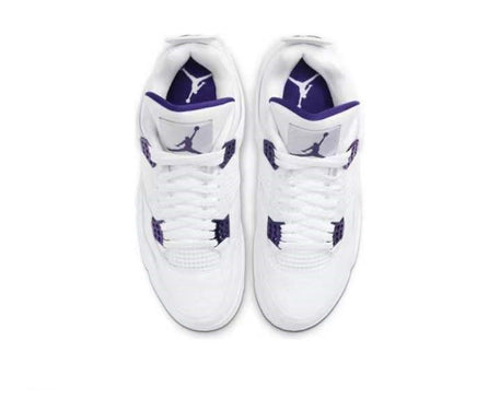Air Jordan 4 Retro Metallic Purple sneaker product image 3 | Foot Spikes