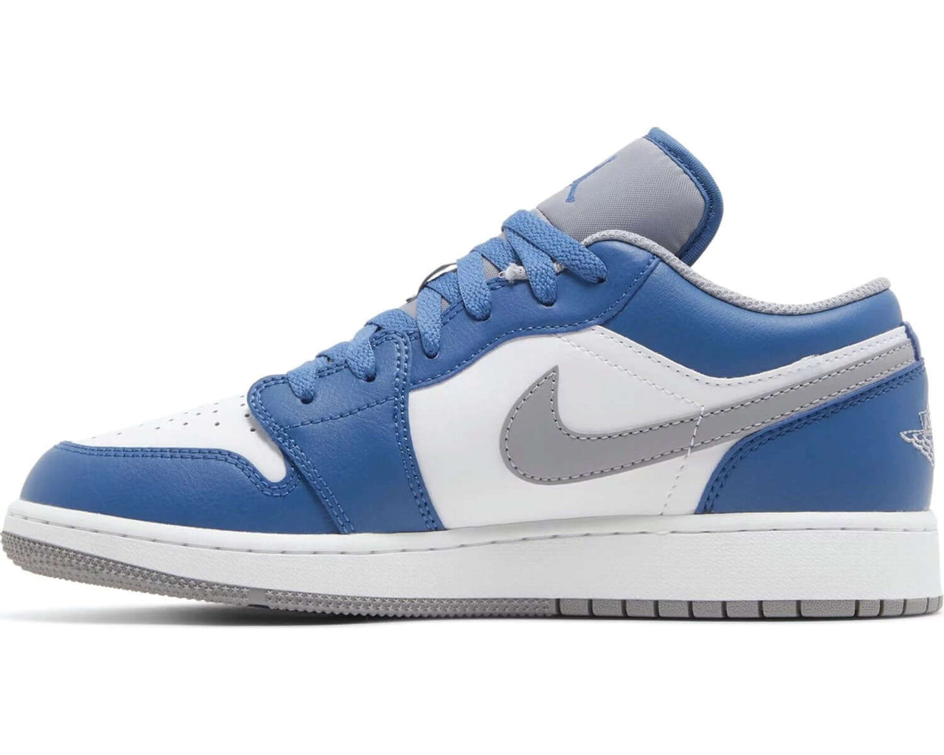Air Jordan 1 Low GS 'True Blue Cement' sneaker product image 1 | Foot Spikes