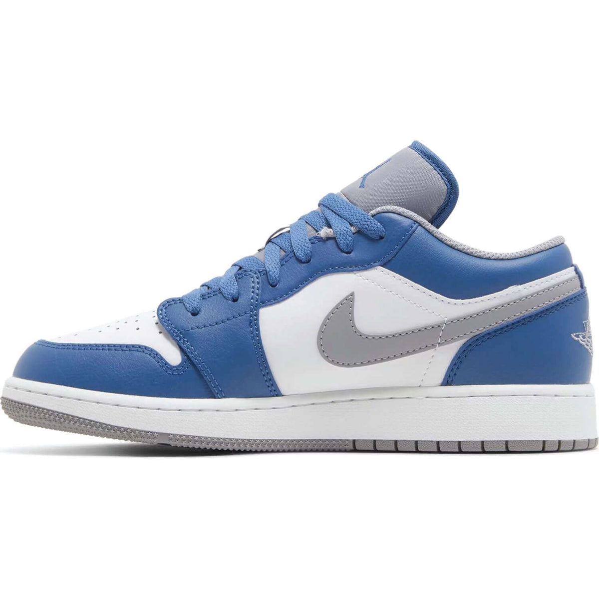Air Jordan 1 Low GS 'True Blue Cement' sneaker product image 1 | Foot Spikes