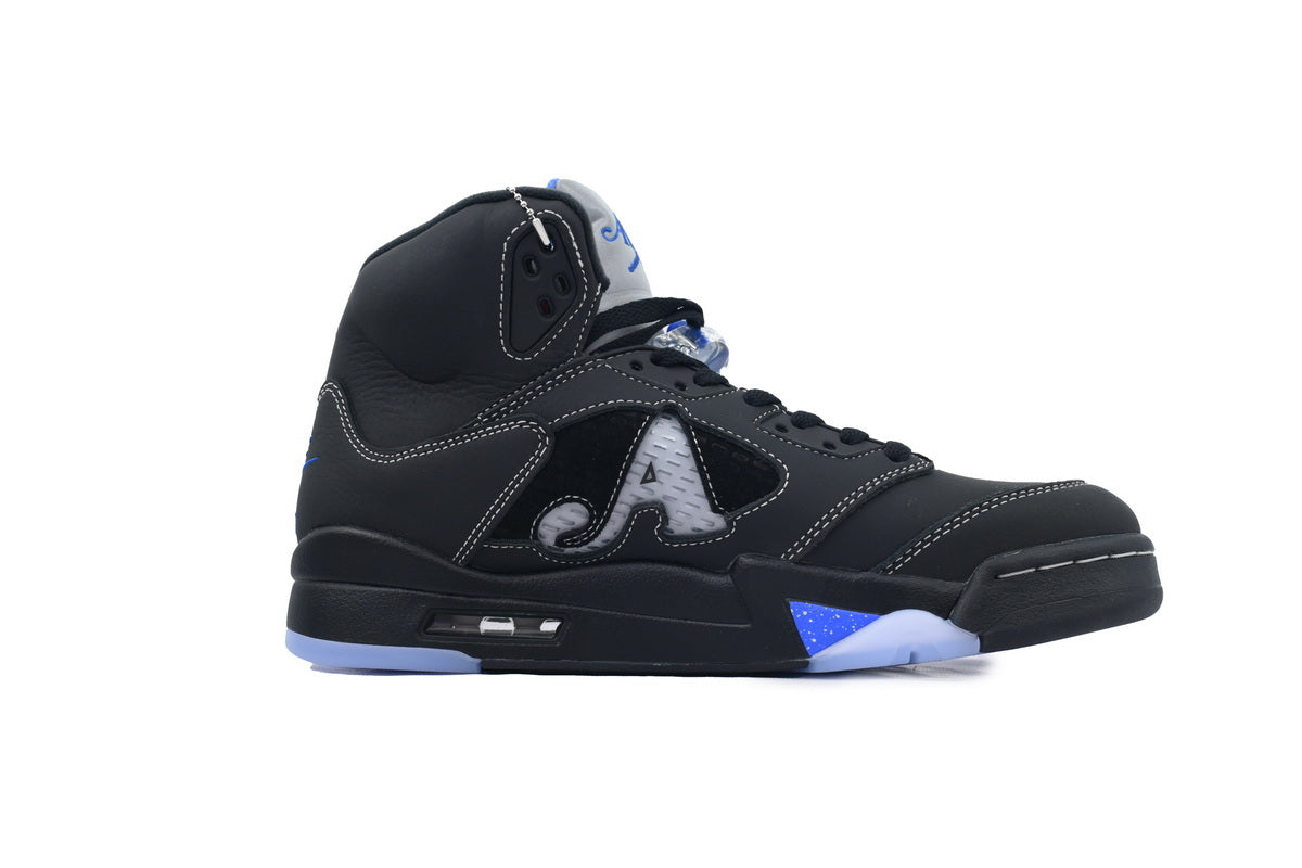 Awake NY x Air Jordan 5 Retro 'Boro - Racer Blue' sneaker product image 4 | Foot Spikes