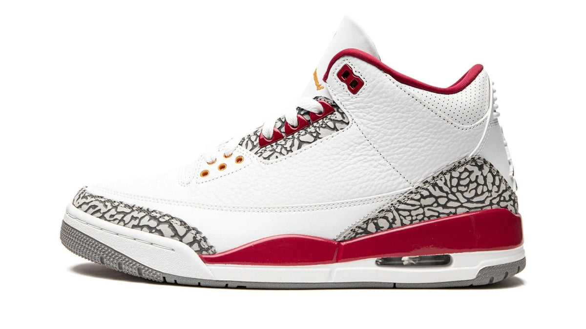 Air Jordan 3 "Cardinal" sneaker product image 1 | Foot Spikes