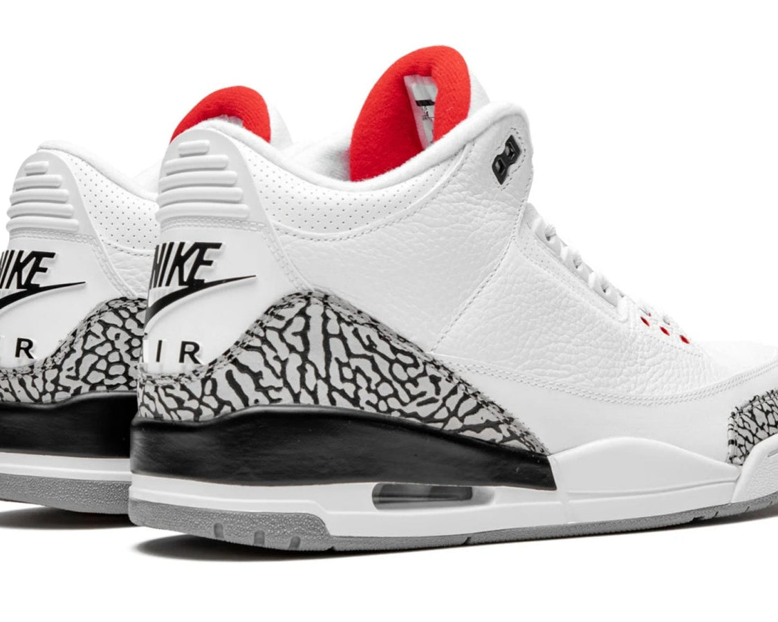 Air Jordan 3 Retro "White Cement '88 (2013)" sneaker product image 4 | Foot Spikes