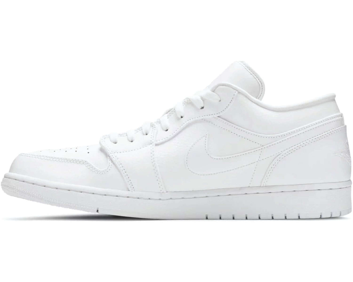 Air Jordan 1 Low 'Triple White' sneaker product image 6 | Foot Spikes