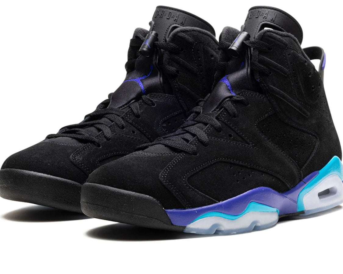 Air Jordan 6 "Aqua" sneaker product image 2 | Foot Spikes
