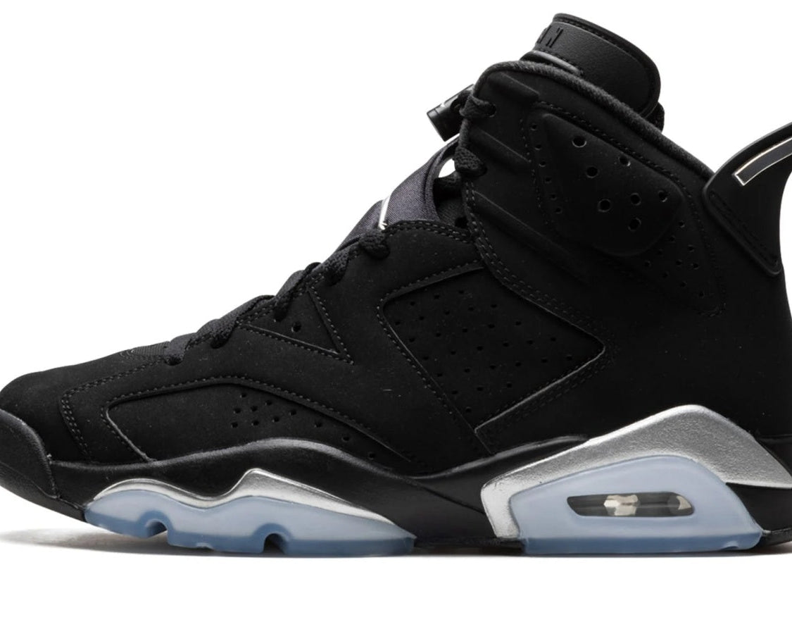 Air Jordan 6 Retro "Chrome 2022" sneaker product image 1 | Foot Spikes