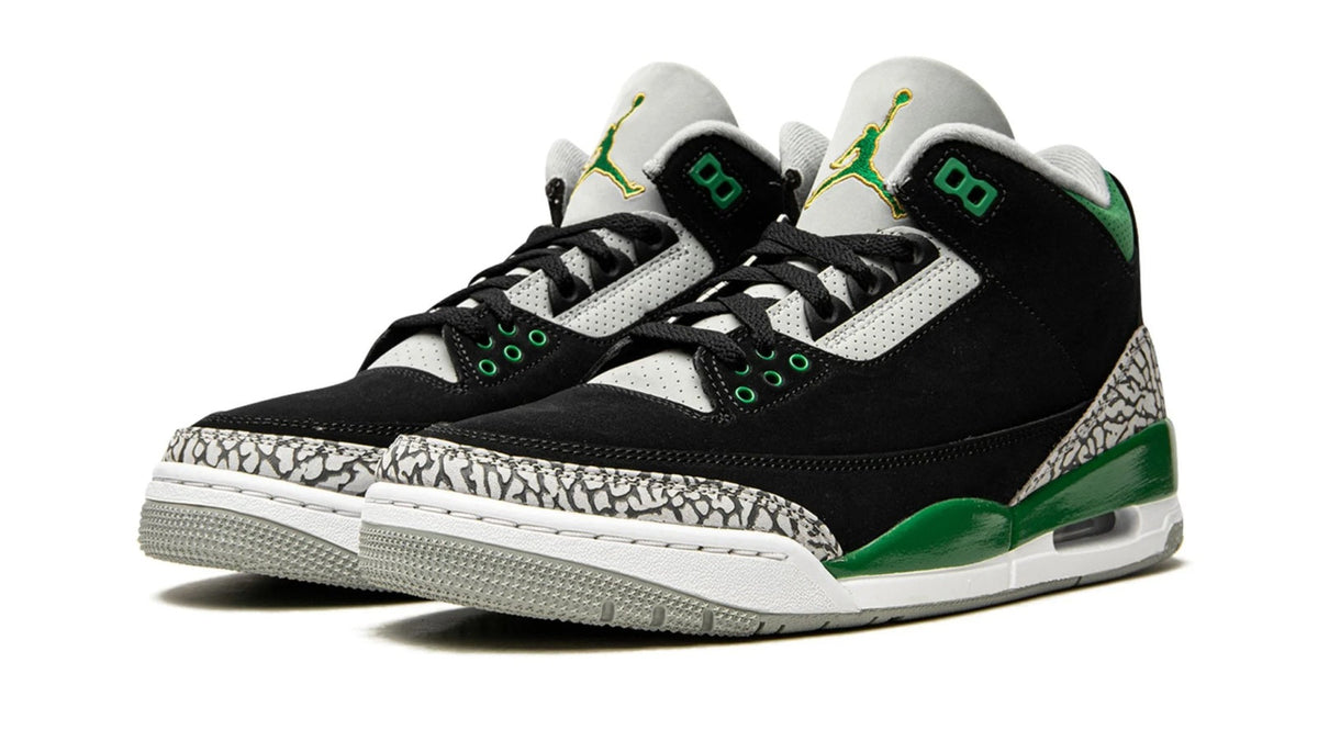 Air Jordan 3 Retro "Pine Green" sneaker product image 2 | Foot Spikes