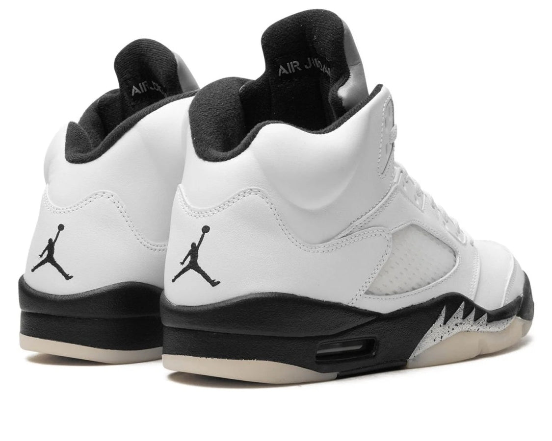 Air Jordan 5 "White/Black" sneaker product image 5 | Foot Spikes
