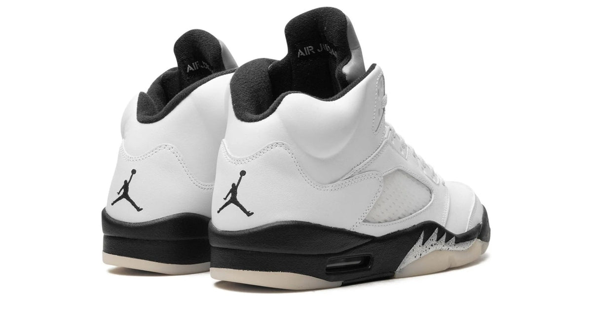 Air Jordan 5 "White/Black" sneaker product image 5 | Foot Spikes