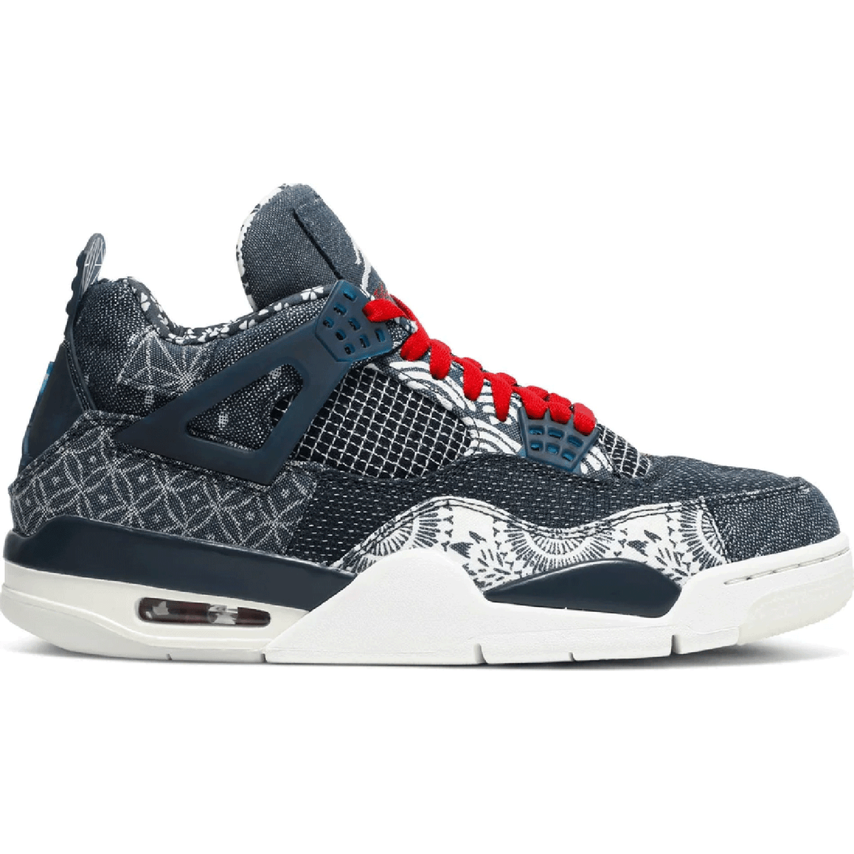 Air Jordan 4 Retro SE 'Sashiko' sneaker product image 4 | Foot Spikes