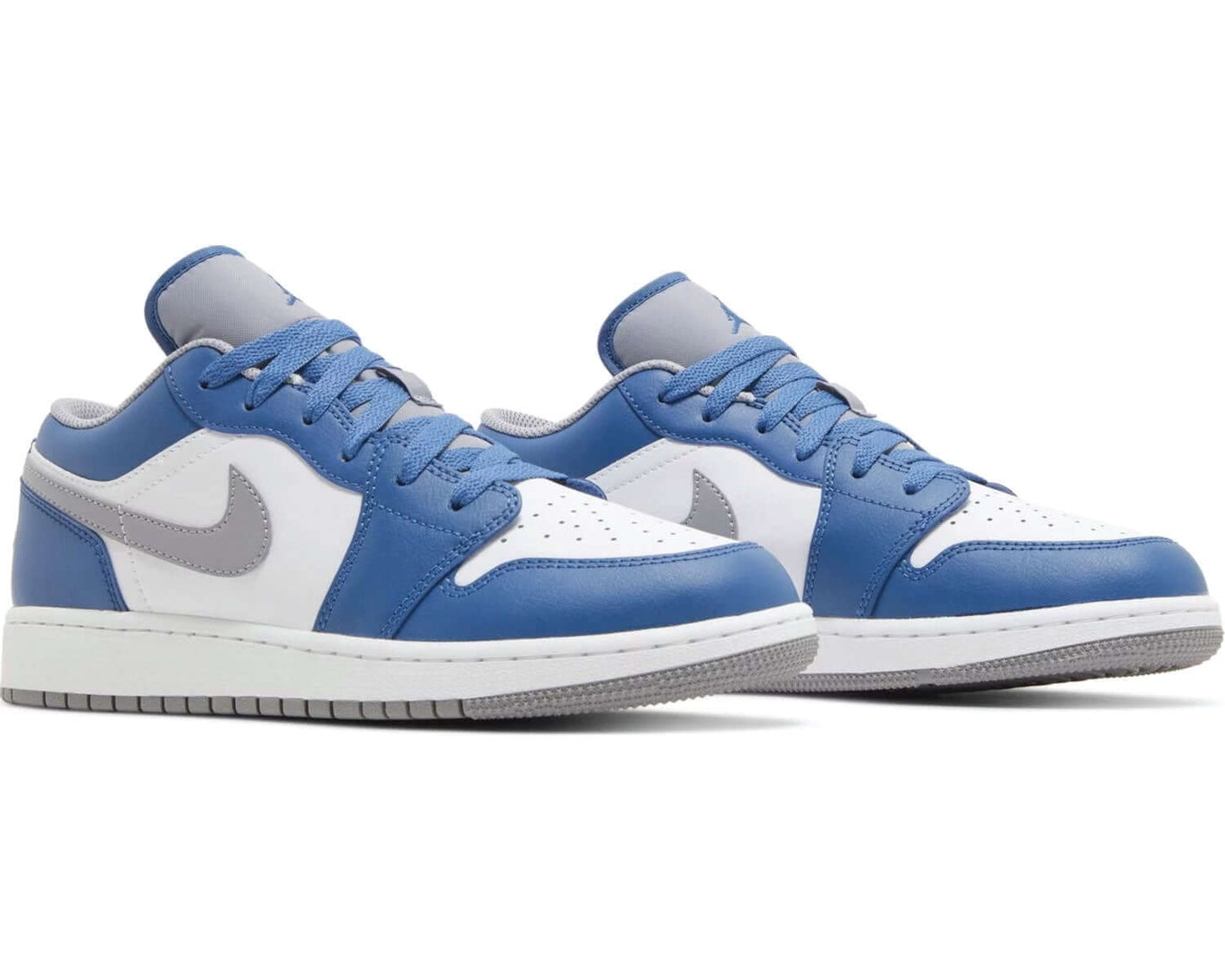 Air Jordan 1 Low GS 'True Blue Cement' sneaker product image 3 | Foot Spikes