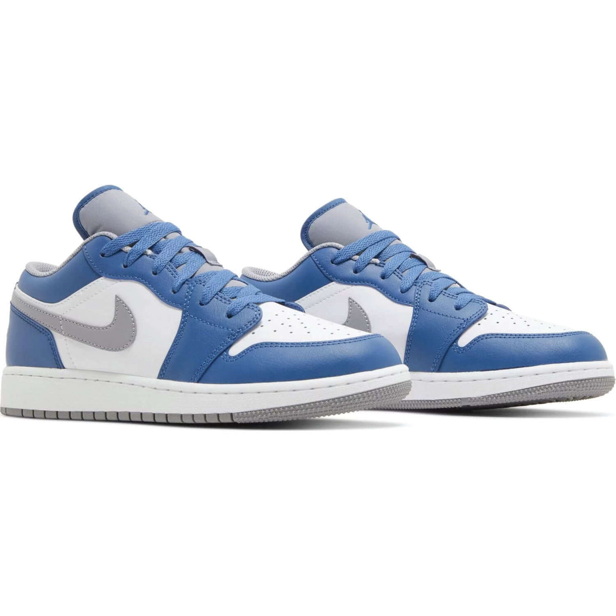 Air Jordan 1 Low GS 'True Blue Cement' sneaker product image 3 | Foot Spikes