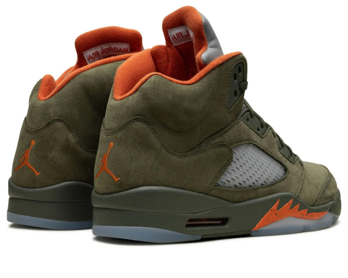 Air Jordan 5 OG "Olive" sneaker product image 4 | Foot Spikes