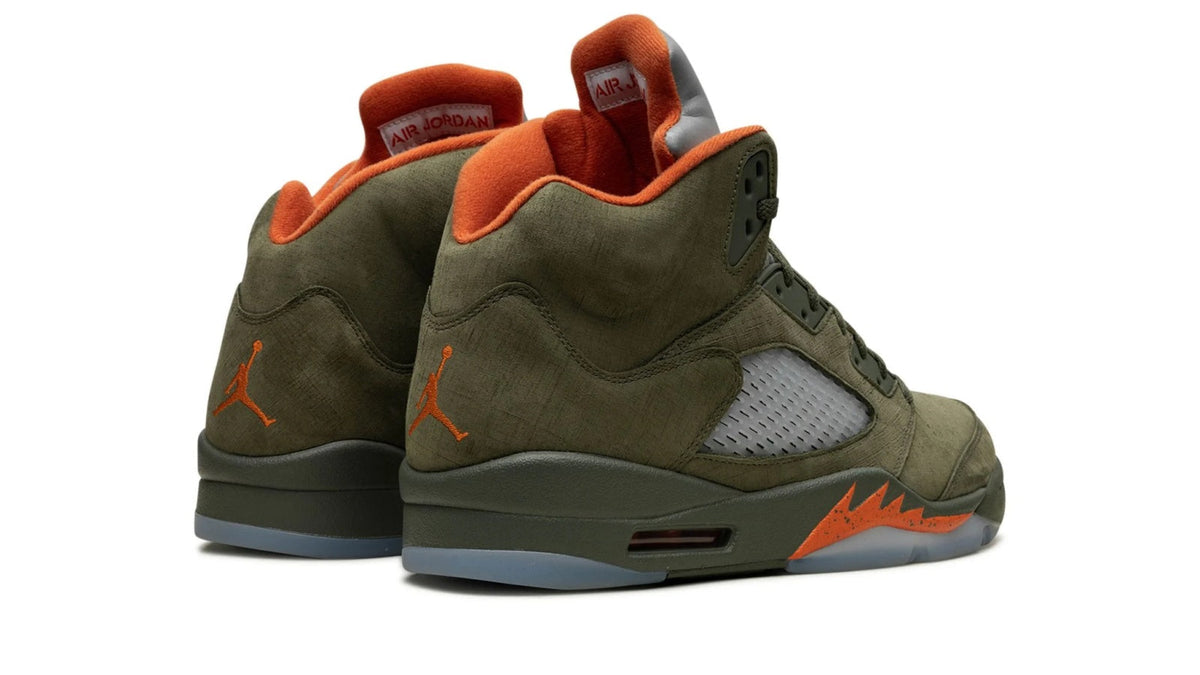 Air Jordan 5 OG "Olive" sneaker product image 4 | Foot Spikes
