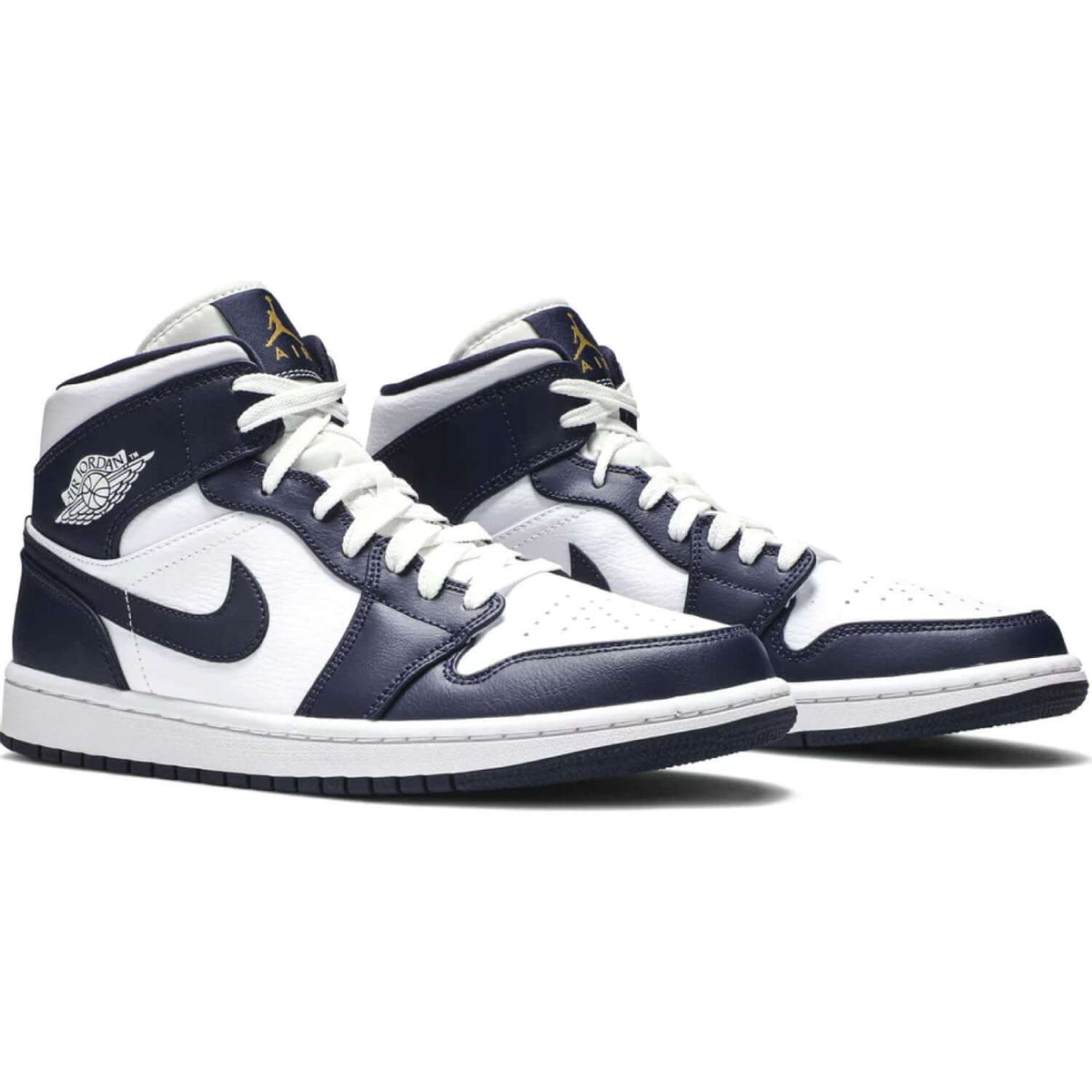 Air Jordan 1 Mid 'Obsidian' sneaker product image 4 | Foot Spikes