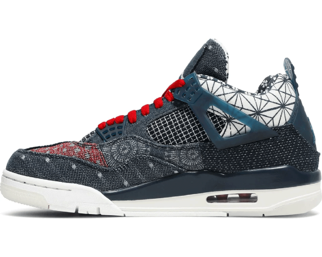 Air Jordan 4 Retro SE 'Sashiko' sneaker product image 1 | Foot Spikes