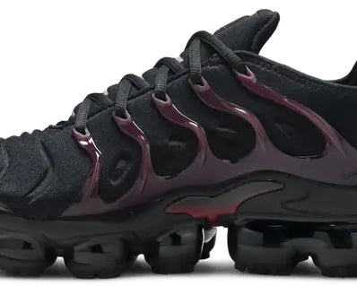Air VaporMax Plus 'Black Noble Red' sneaker product image 1 | Foot Spikes