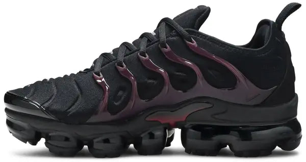 Air VaporMax Plus 'Black Noble Red' sneaker product image 1 | Foot Spikes