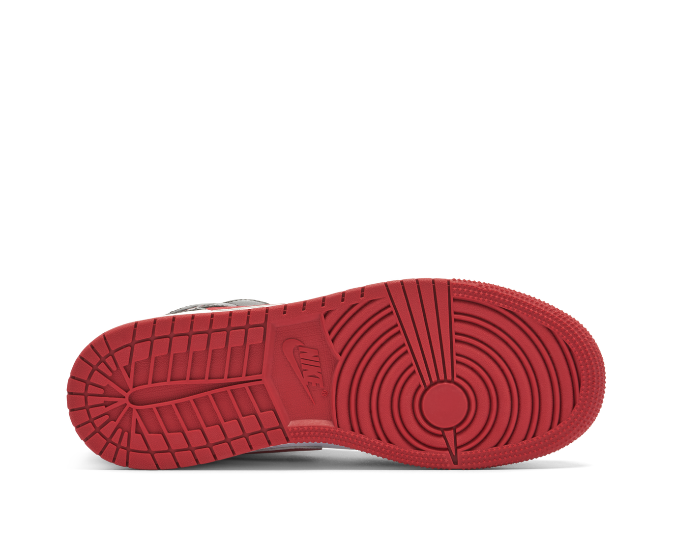 Air Jordan 1 Mid Gym Red Black White (GS) sneaker product image 2 | Foot Spikes